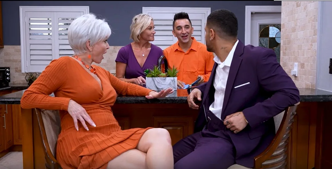 Swappz Singles - DD White & Stevie K - Nanas Sloppy Cum Swap Someones Gotta Teach Em